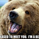 pleased to meet you i’m a bear
