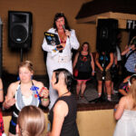 Pricilla officiates the 2009 Wedding